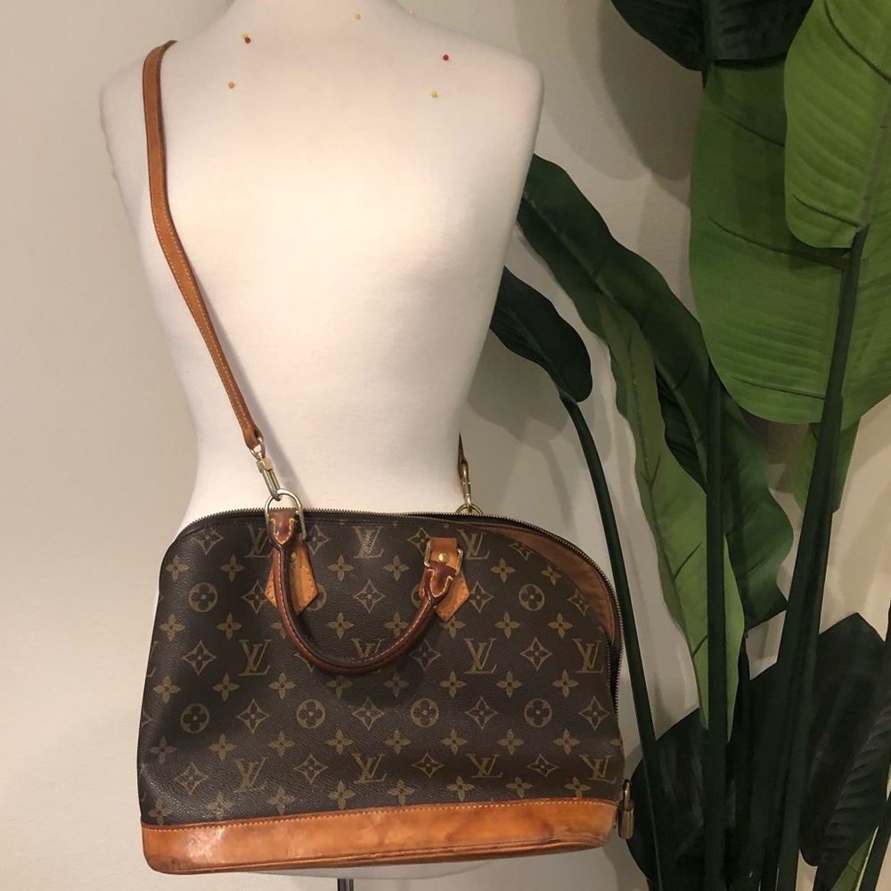 Louis Vuitton Alma Monogram with Strap